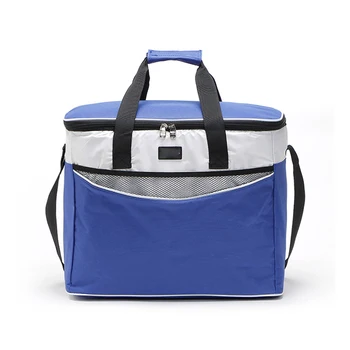 

Food Outdoor Picnic Fruits Thermal Insulated Cooler Oxford Cloth Storage Handle Portable Zipper Large Capacity Drinks Lunch Bag