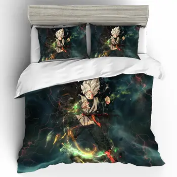 

Bed Linen Cotton Bed Linen Set Qualified Luxury Couple Dragon Ball 3d King Size Bedding Set Duvets And Linen Sets Home Textiles