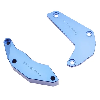 

Aluminum Motor Protection Covers Protector Motorcycle Engine Protection Slider Anti Crash Pad for Yamaha R1S MT-10 MT10 16-17 Bl