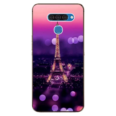 Модный мягкий силиконовый чехол для LG G6 противоскользящий из ТПУ с рисунком Q60 G8s