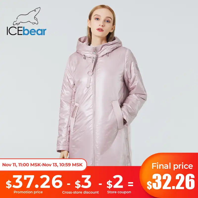 Icebear 2021 новая осенняя женская куртка модная повседневная одежда
