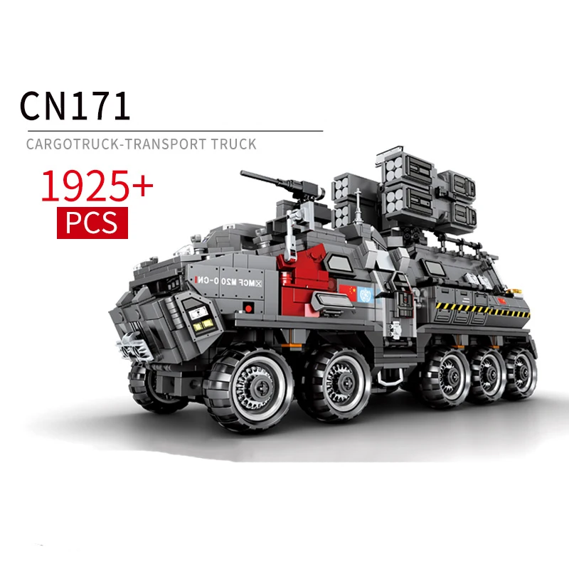 

Movie The Wandering Earth 1925pcs CN171 Transport Vehicle Bricks Building Blocks Toys Compatible Technic Series Sets