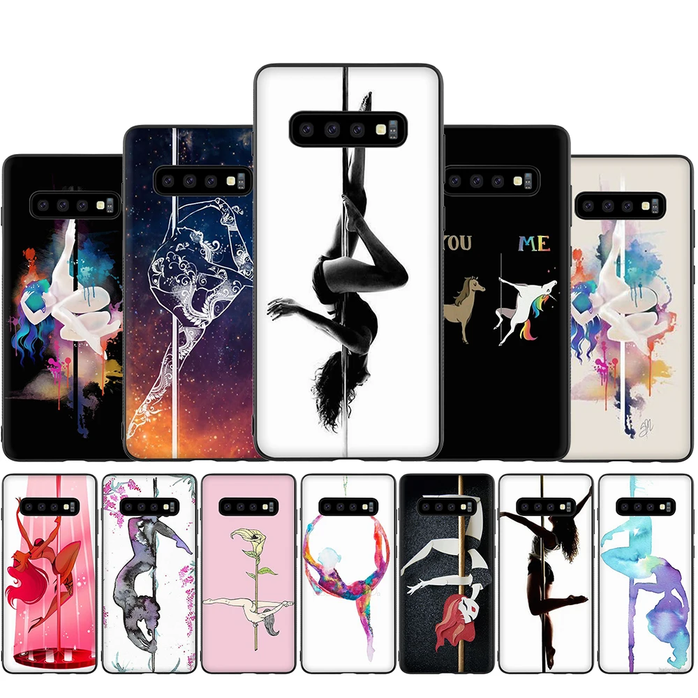 Для танцев на шесте Танцы Фитнес Силиконовый чехол для мобильного телефона Samsung S6