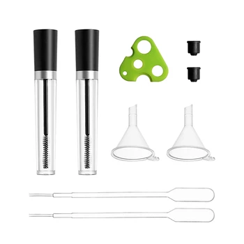 

Empty Mascara Tube With Eyelash Wand Rubber Inserts Funnels Transfer Pipettes Diy Mascara Container Eyelash Cream Container Bott