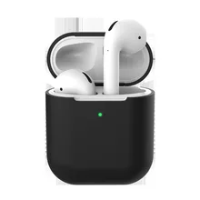 AirPods 2 Силиконовый чехол Bluetooth наушники беспроводные наушники для Apple AirPods2 защитный чехол для Air Pods 2 Airpod2 чехол