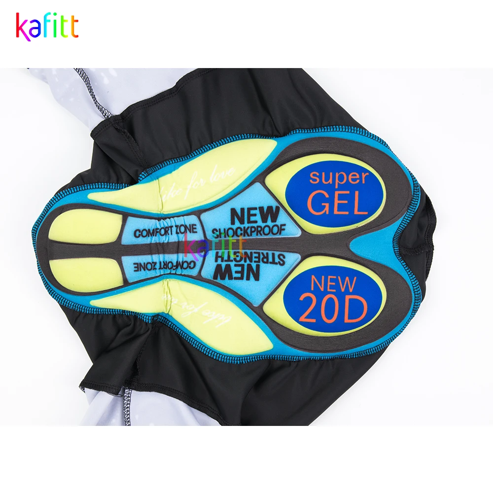 2022 Kafitt 여성용 긴 소매 사이클링 트라이 애슬론 점프 슈트 20D 젤 세트 Little Monkey Macaquinho Ciclismo Feminino Skinsuit Suit