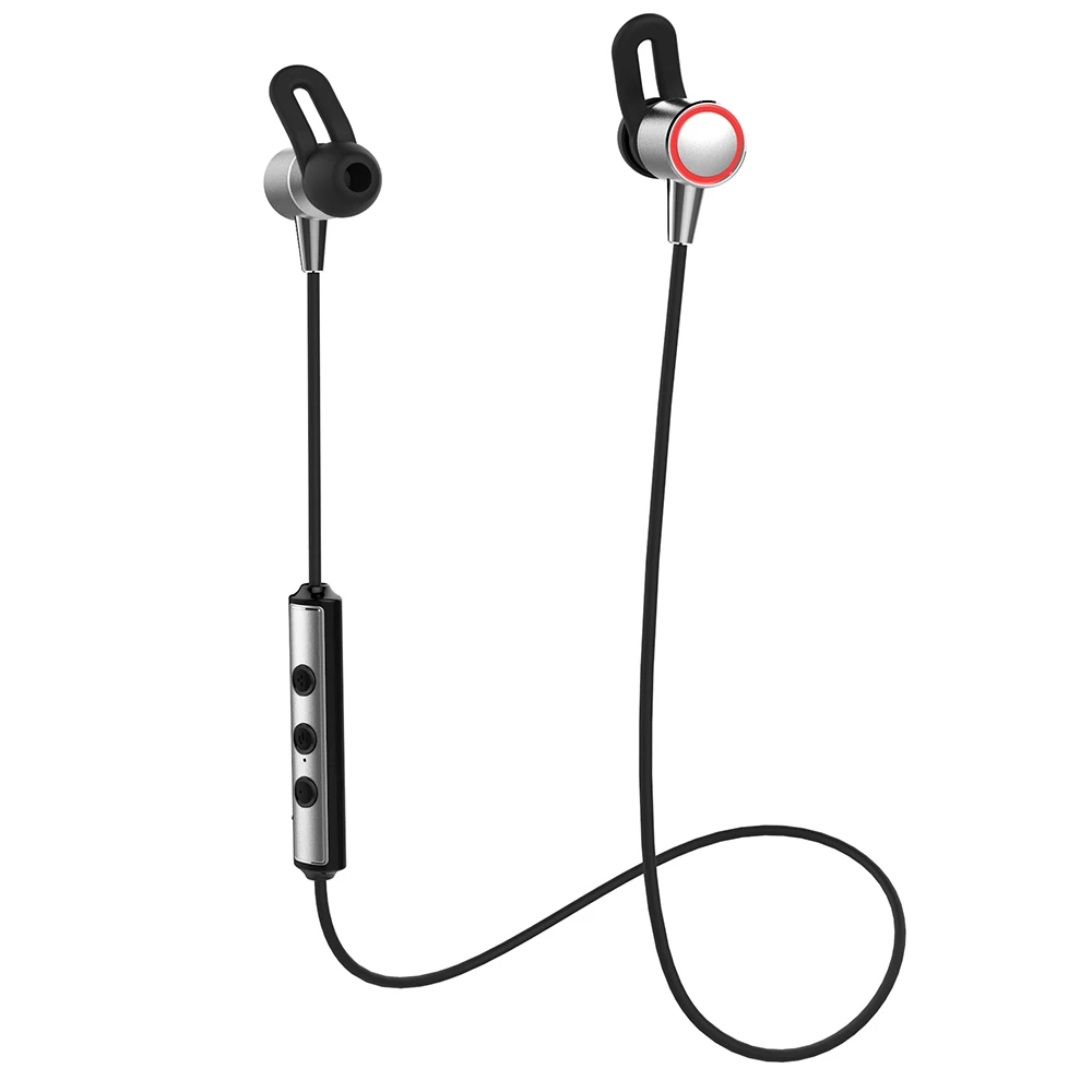 S60 Sport BT Earphone Running Sweatproof Headset Stereo Sound Wire Control Lodestone Earphone