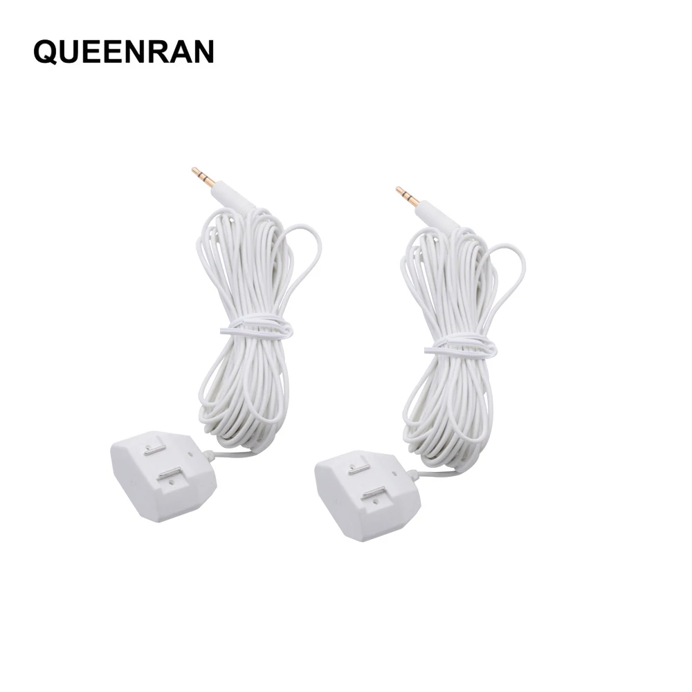 2pcs White Sensor Wires for Wired Water Flood Leak Detection System WLD-805, WLD-806, WLD-807  and WLZ-808 sound alarm device Alarms & Sensors