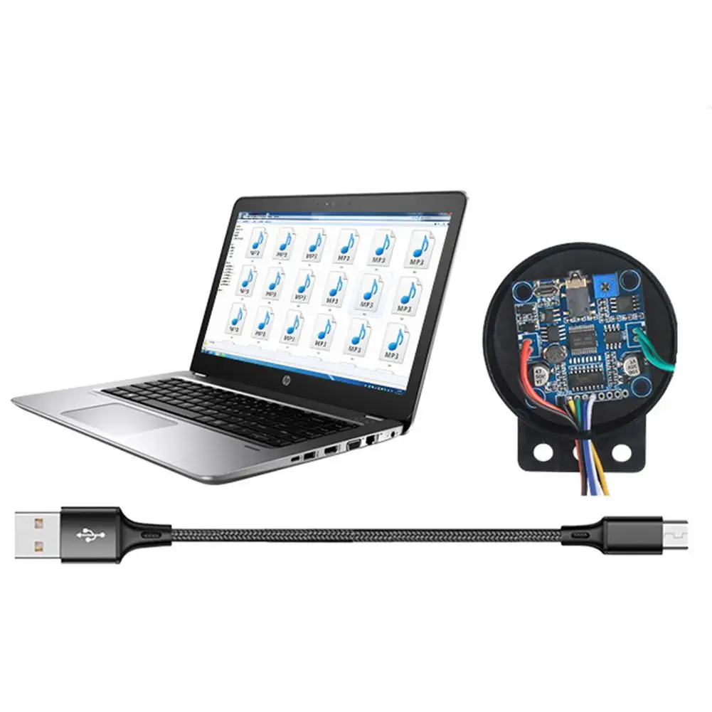Высокочувствительные Голосовые подсказки для запуска автомобиля 12 24 В USB зарядка