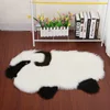 Animal Rug High Quality Long Fluff Panda Koala Sheep Mat Faux Fur Carpet Living Room Bedroom Sofa Cushion Artificial Fluffy Mats 4