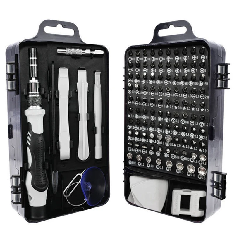 

MAIYUE PC Mobile Phone Device Repair Hand Tools 115 In 1 Screwdriver Set Disassembly Tool Box Multi-Function Manual Repair tool