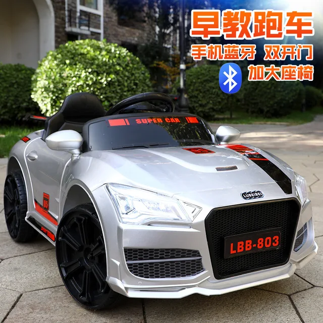 Doki Toy The New Children Electric Remote Control Car Can Sit Round Children Swing/electric Buggies Wholesale Popular 2021 2