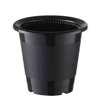 

Decoration Fleshy Double Layers Garden Flowerpot DIY Planter Container Office Desktop With Holes Home Mesh Imitation Porcelain
