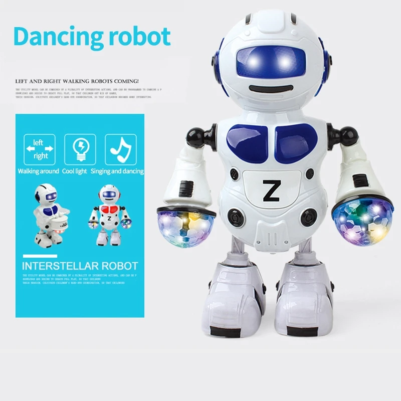 Spielzeug für Jungen Dancing Robot Kleinkind 2 3 4 5 6 7 8 9 Jahre alte Geschenk 