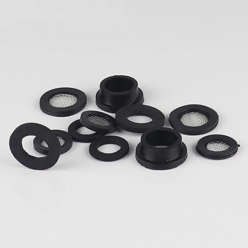 Rubber O-Ring Washer Plumbing Air Gas Seal Sealing Gasket Black 10 Pcs 