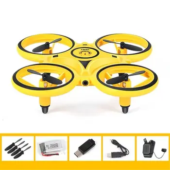 

Interactive Induction Drone Toys Quadcopter LED Light RTF UAV Aircraft Intellige