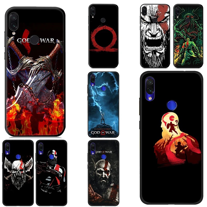 IYICAO God of War Game Soft Case for Xiaomi Redmi Note 8 7 6 5 Pro 5A 4X Silicone TPU |