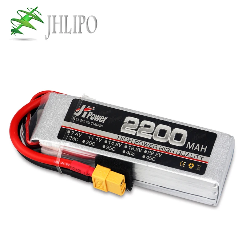 JH Lipo батарея 2200mAh 35C 45C 3S 11 1 V Вертолет RC аккумулятор для беспилотника самолета