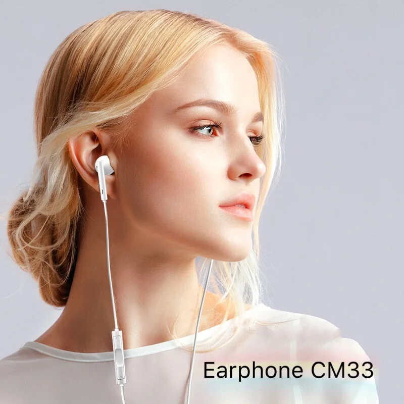 Оригинальные наушники HUAWEI CM33 вкладыши USB TYPE C с микрофоном и регулировкой