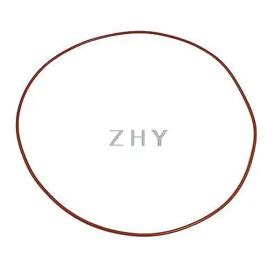 

200mm x 195mm x 2.5mm Silicone O Ring Oil Seals Washers Red