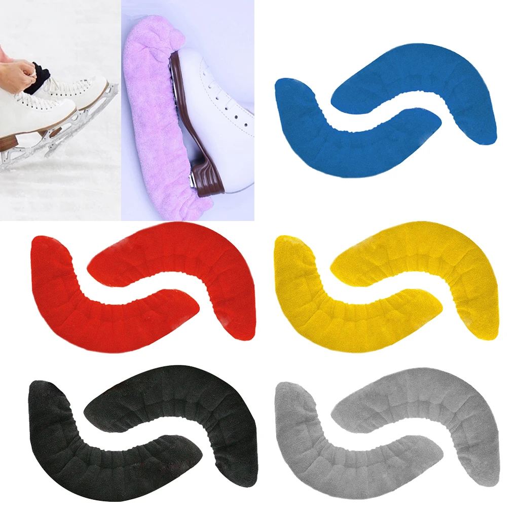 Ice Skate Soaker Figure Hockey Skate Blade Cover  Ice Skate Blade Guard Protect Sleeve Skate Blade Jacket Protector Adult Kids