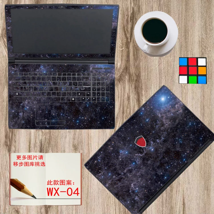 Цветная пленка, наклейка для ноутбука, защитная пленка для MSI GL63 15,6" - Цвет: WX-04