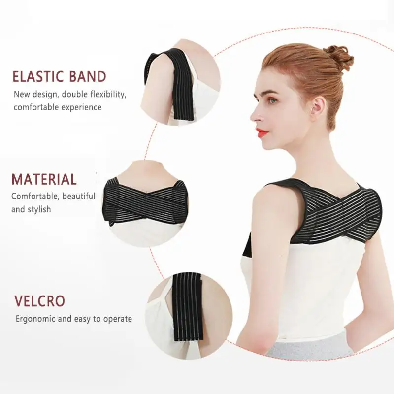 Корректор осанки для взрослых и детей медицинский поддерживающий пояс спины |