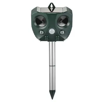 

1pcs Ultrasonic Cat Dog Fox Pest Battery Repeller Deterrent Repellent Outdoor Garden Pest Control Supplies