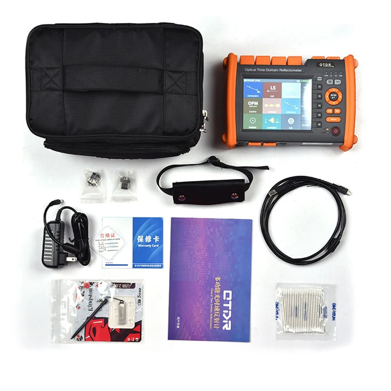 NK5600 SM OTDR 1310 1550nm 30/32dB Novker Handheld inteated VFL 5MW Touch Screen OTDR|Оптоволоконное оборудование| |