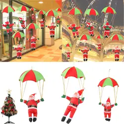 Санта-Клаус в парашюте Рождественская елка висячий Орнамент Рождественское украшение Бытовая Рождественская атмосфера Украшение