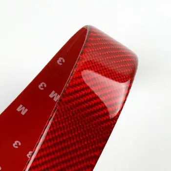 

Interior Dashboard Co-Pilot Cover Decor Sticker Carbon Fiber Car Durable