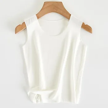 

Children's Vest Sleeveless Pajamas Summer Thin Section Round Neck Modal Underwear Baby Boys and Girls Cozy Solid Pajamas Tops