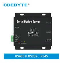 RS485 RS232 для оптоволкна вай-RJ45 серийный Порты и разъёмы сервер Прозрачная передача порты TCP, UDP 100 м дуплексный режим Modbus rtu модем