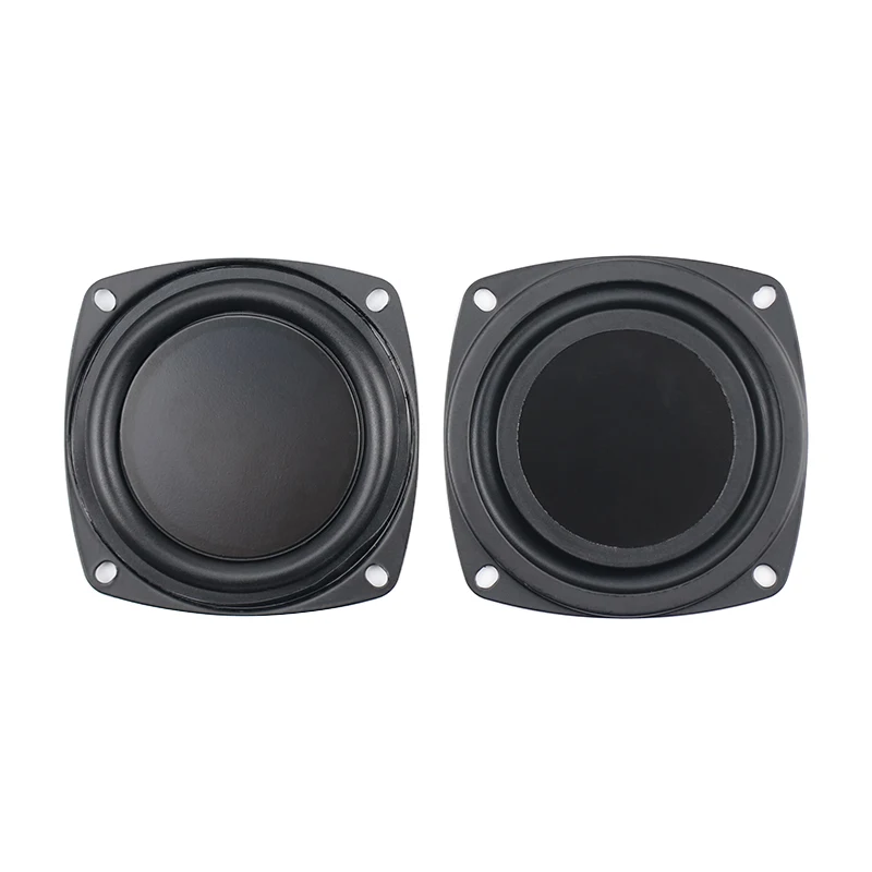 Speaker Repair Accessories 3 Inch 78MM Bass Radiator Passive For 2-5Inch Home-made Speakers Auxiliary Low Frequency Rubber DIY 2pcs