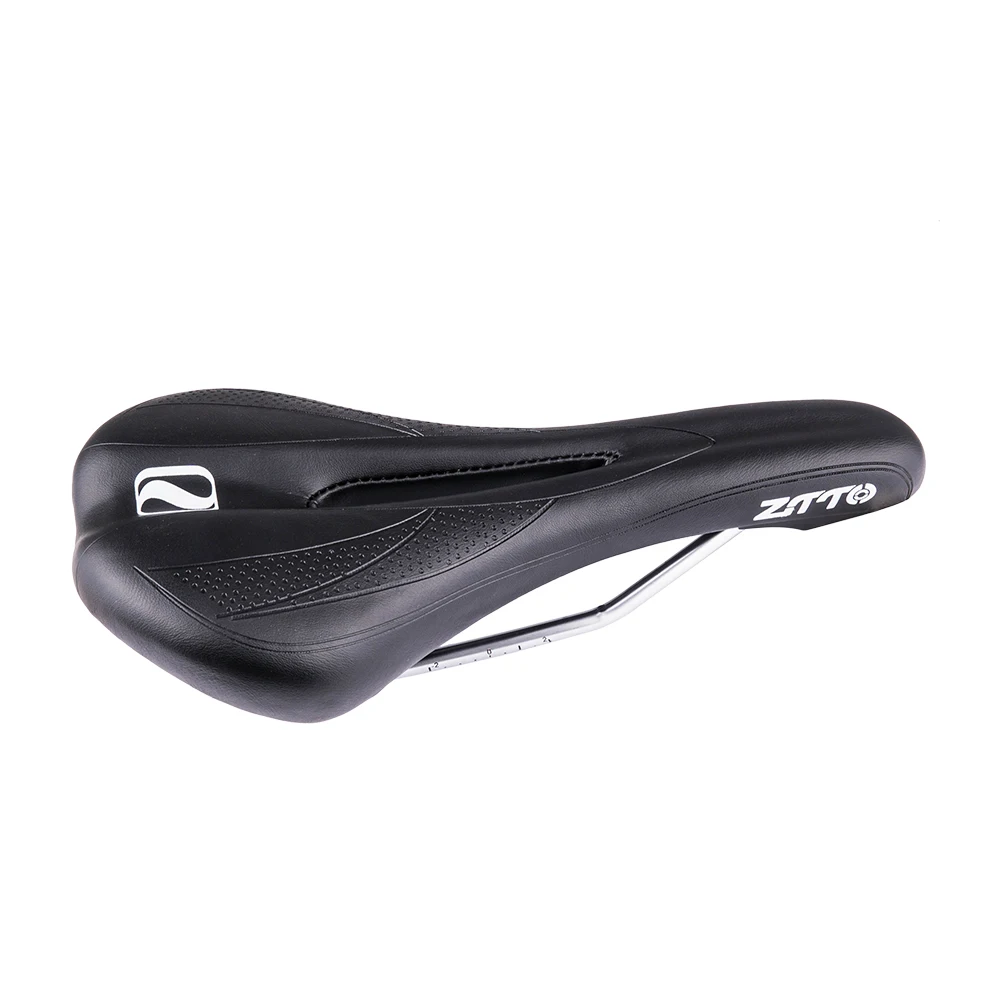ZTTO Bicycle Saddle Wide Hollow Mountain Road Bike Lightweight Racing Soft Seat 