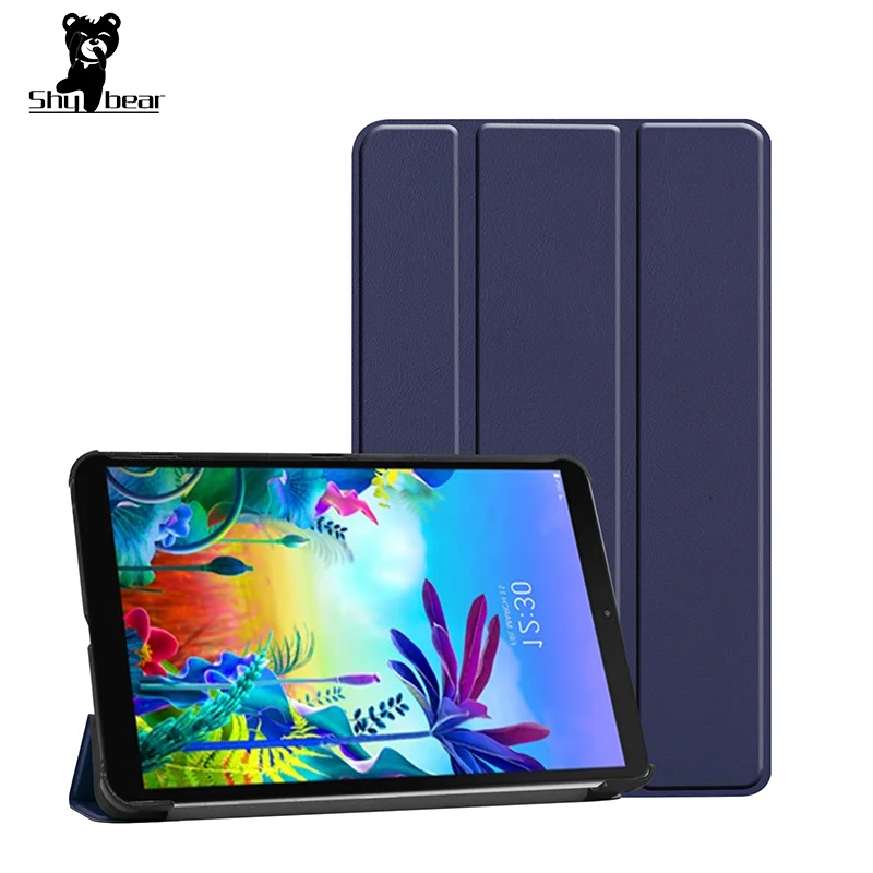 Магнитный чехол для LG G PAD 5 LM-T600L/T605L смарт-чехол из искусственной кожи для LG G PAD 10,1 дюймов планшет T600 T605 защитный чехол-книжка