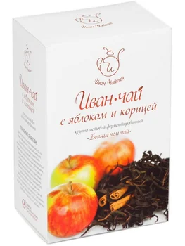 

Tea Ivan Chaykin "Ivan-tea with apple and cinnamon", large-leaf, 50 gr