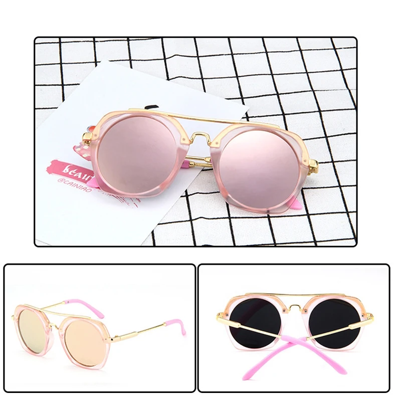 

New Children Sunglasses Fashion Square kids Sunglasses Boys Girls Square Goggles Baby Travel Glasses 6 colors kids UV400 Glasses