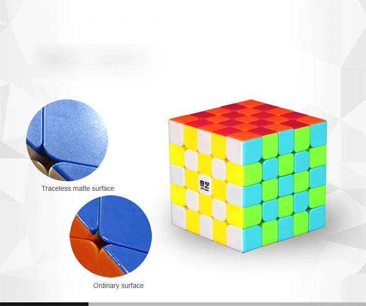 Профессиональный Кубик Рубика 5x5x5 Cubo Magico Qiyi волшебный куб 5x5 профессиональная Магическая скорость с подставкой для игрушки для детей и взрослых подарки