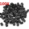 100pcs Black Plastic Auto Car Bike Motorcycle Truck Wheel Tire Valve Stem Caps Car Wheel Caps On The Nipple ► Photo 1/5