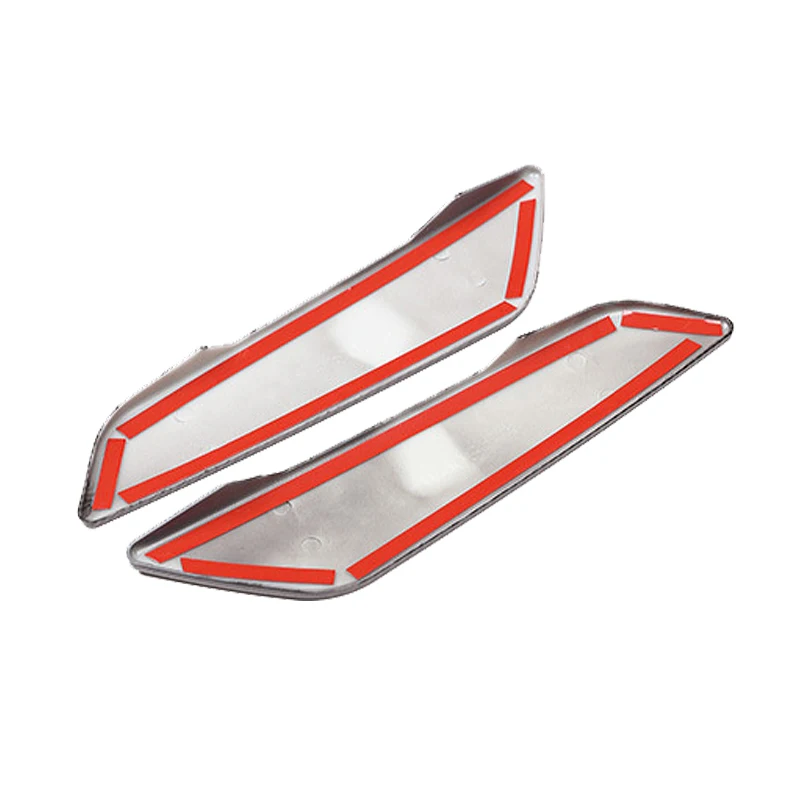 2PCS/set Car Out Side Vent Air Flow Outlet Sticker Decoration For BMW G30 G38 New 5 Series 2017 2018 Fender Wind Port Cover Trim