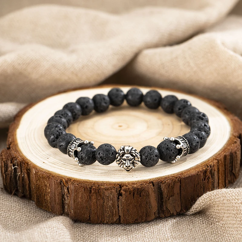 Lion bracelet men (7)