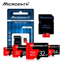 Горячая Карта памяти micro sd карта класс 10 32 Гб 64 ГБ 16 ГБ 8 ГБ TF tarjeta micro sd флэш-накопитель micro sd карта s для смартфонов и ПК/DVR