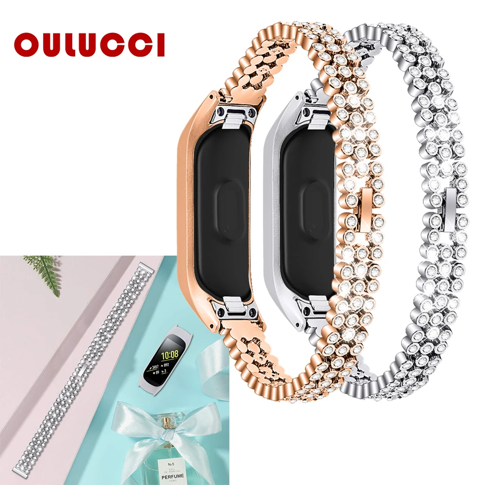 Модный браслет Oulucci из нержавеющей стали для Samsung Galaxy fit-e сменный ремешок розовое