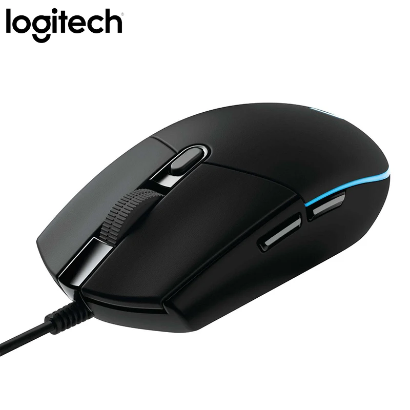 Logitech Original G102 Prodigy игровая мышь с 8000DPI LIGHTSYNC RGB 10M клик программируемая для всех