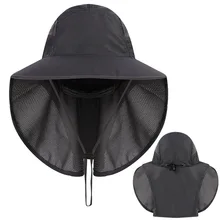 Женская Мужская сетчатая шляпа, дышащая, УФ, Москитная защитная сетка, кепка для пеших прогулок, рыбалки, WHShopping