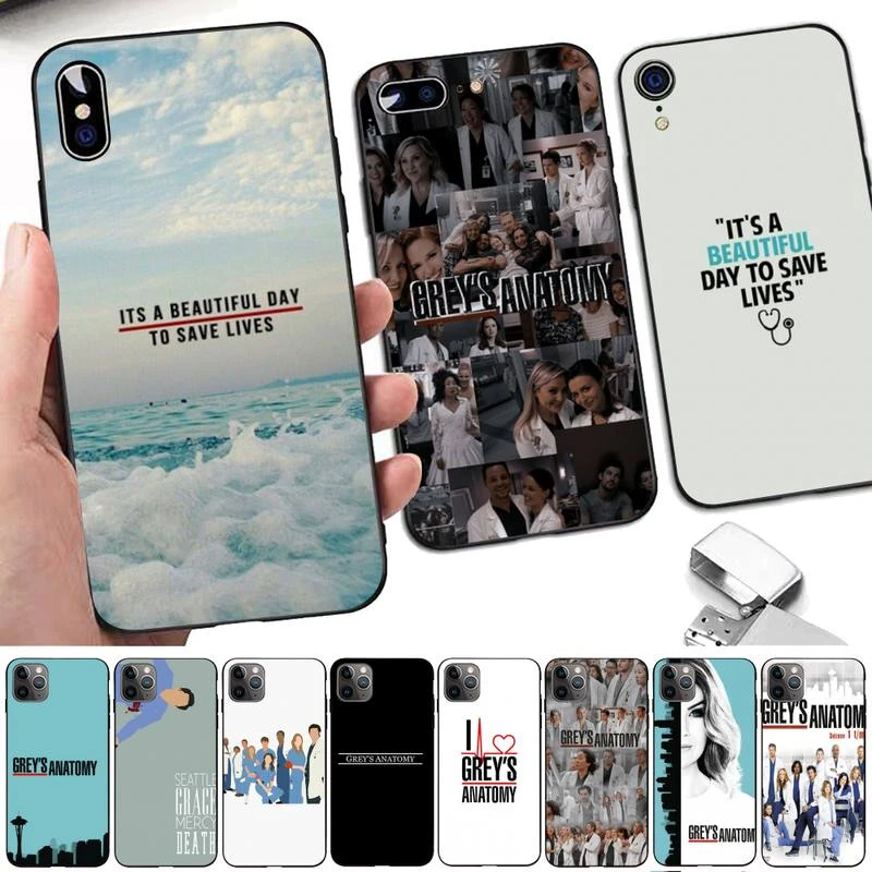 Greys Anatomy You're My Person Phone Case for iphone 13 8 7 6 6S Plus X 5S SE 2020 XR 11 12mini pro XS MAX iphone 11 card case