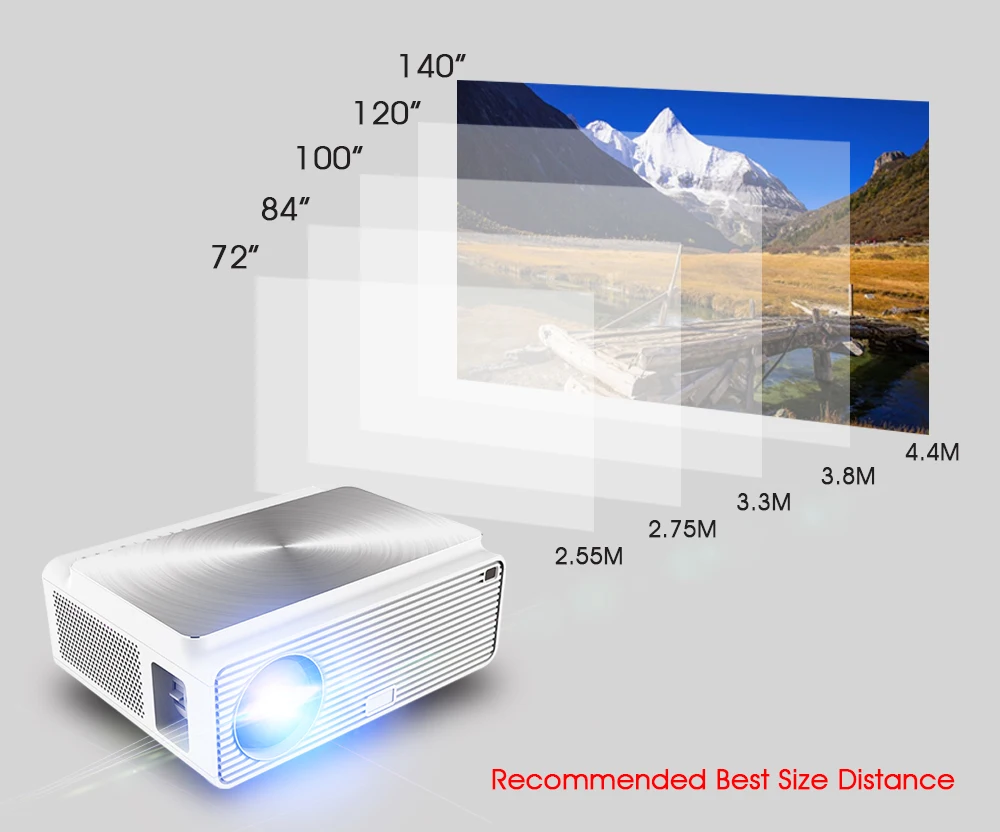 ALSTON Q9 Full HD 1080p projector 4k 6500 Lumens cinema Proyector Beamer HDMI-compatible USB AV VGA H96 MAX with gift laser projector 4k