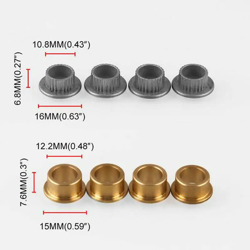 Передний дверной шарнир и втулка Ремонтный комплект 4 pin 2 двери для Ford Lincoln Mercury