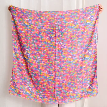 

Lady Luxury brand cotton material scarf Autumn and winter women's Cotton silk scarves New style Print Sunscreen Fashion shawl